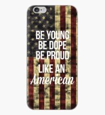 Vinilo o funda para iPhone americano