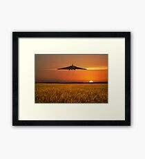 Vulcan Farewell Fly Past Framed Print