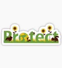 Protect our planet Sticker