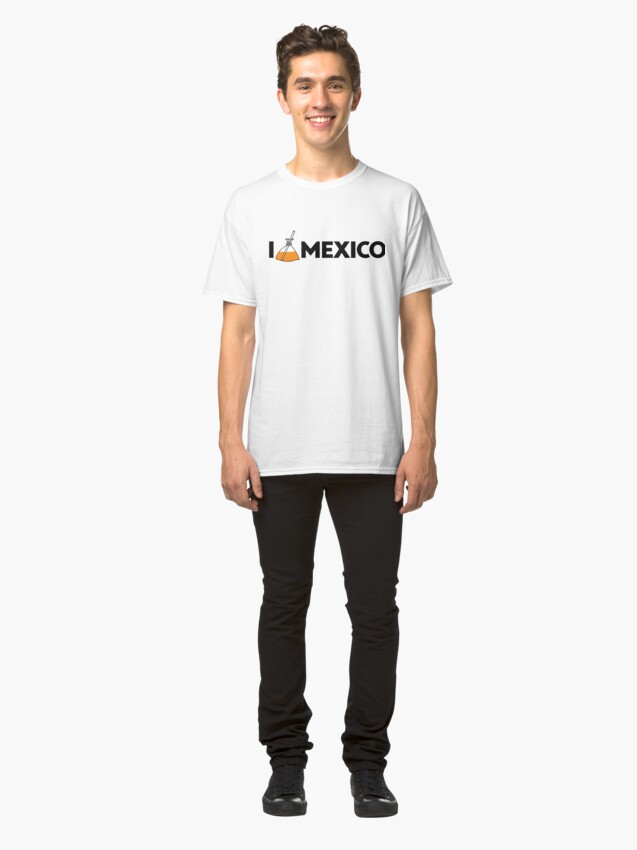 Alternate view of I Love Mexico - Jugo Classic T-Shirt