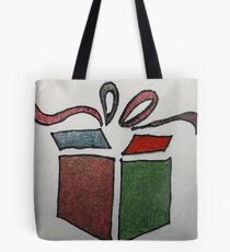 Decorated Christmas Present Tote Bag