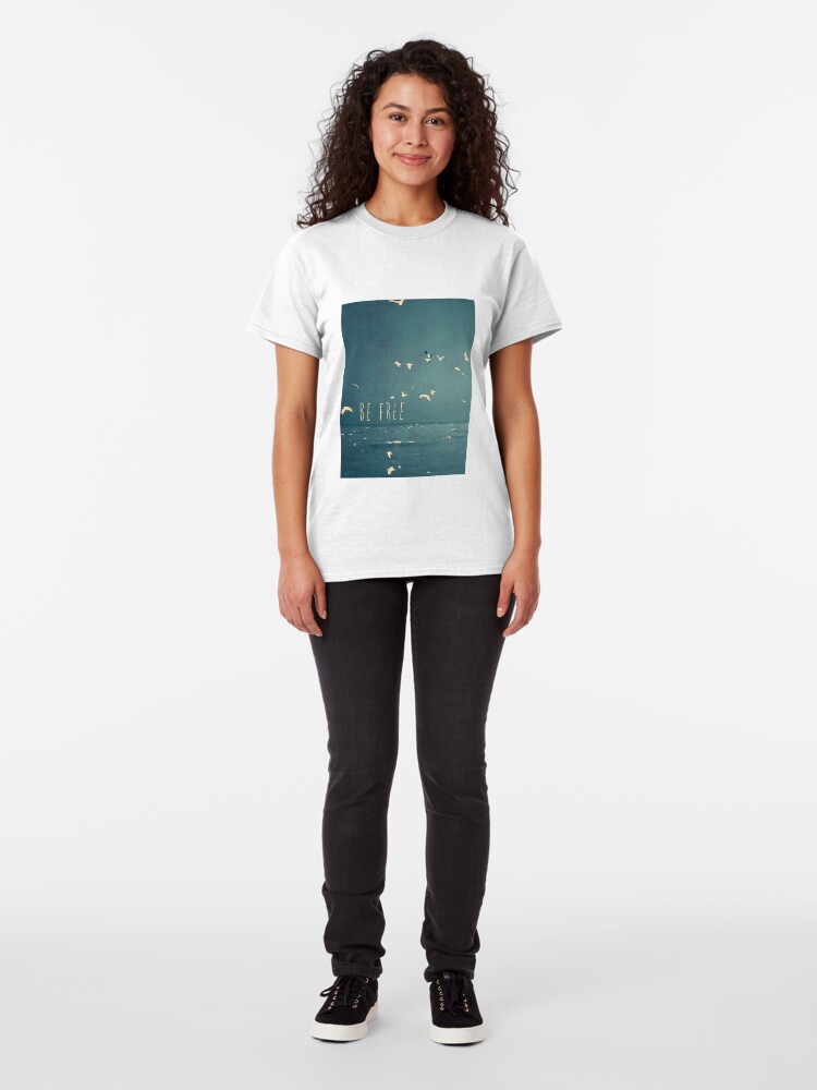Alternate view of be free Classic T-Shirt