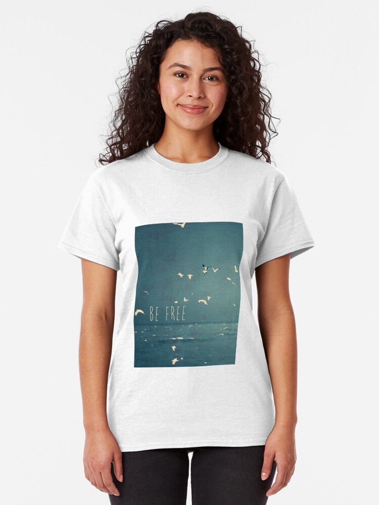 Alternate view of be free Classic T-Shirt