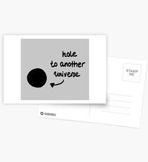 Hole to another Universe Postkarten