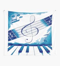 Música total Wall Tapestry