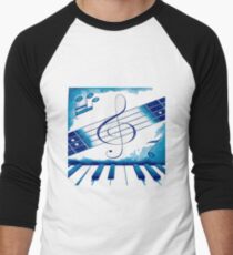 Música total Baseball ¾ Sleeve T-Shirt