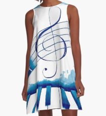 Música total A-Line Dress