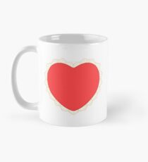 Heart with frills Mug