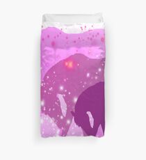 Pink Horses Design Duvet Cover