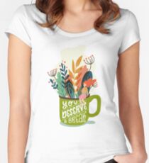 Vous méritez une pause T-shirt échancré