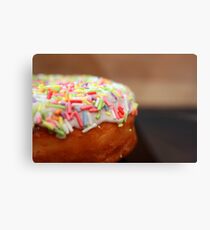 Lámina metálica donut con chispas