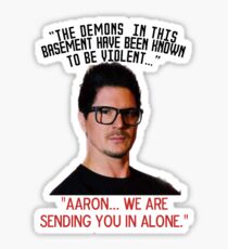 Zak mission to Aaron Sticker