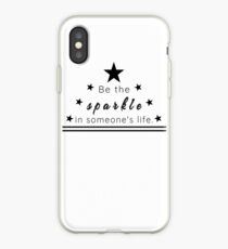 Vinilo o funda para iPhone Sé la chispa en la vida de alguien (Día del diseño 352)