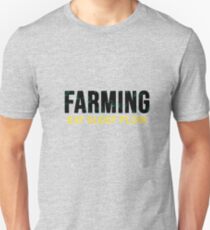 Farming Eat sleep plow Unisex T-Shirt