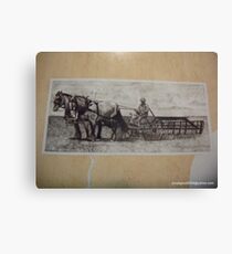 ANSON TEXAS MURAL detail Canvas Print