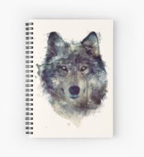 Wolf // Persevere Spiral Notebook