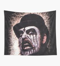 King Diamond portrait Wall Tapestry