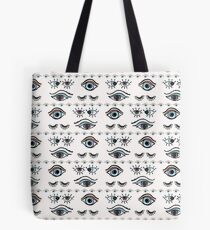 Magic All Seeing Eye Hand Drawn Tote Bag