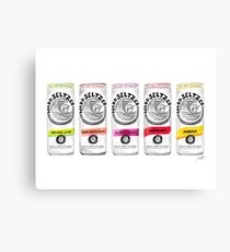 White Claw Illustration Canvas Print