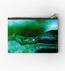 Agate Geode Abstract Studio Pouch
