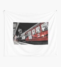 The Red Institution Wall Tapestry