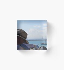 Pensive Acrylic Block