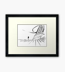 Utena Stairs Framed Print
