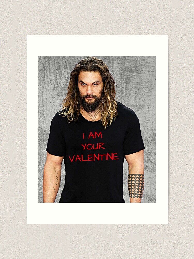 Jason Momoa Valentine's Day Card