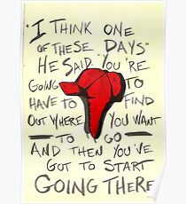 The Catcher in the Rye - Holden's Red Hunting Cap Poster