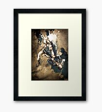 JIU JITSU ARM BAR Framed Print