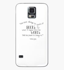 Tessa Gray Quote Case/Skin for Samsung Galaxy