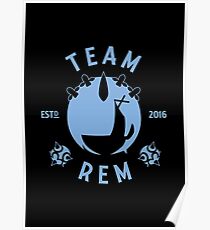 Rem (shirts available at https://bakuretsu.co/store) Poster