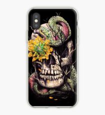 Schlange und Schädel iPhone-Hülle & Cover