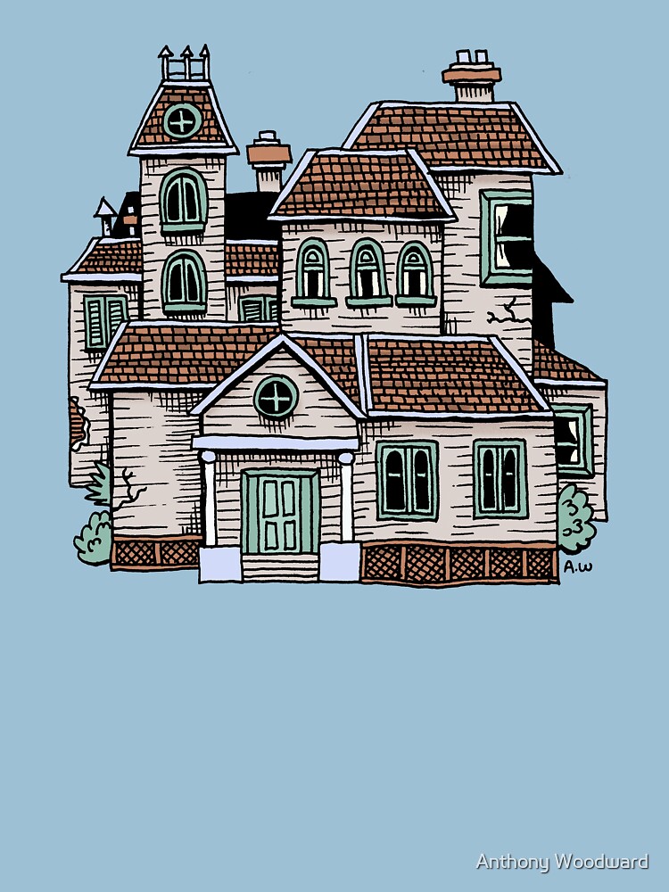 haunted house t shirt