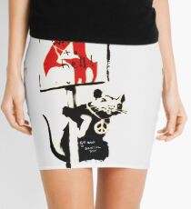 Banksy - Protester 4 Mini Skirt