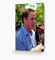 Prince William Greeting Card