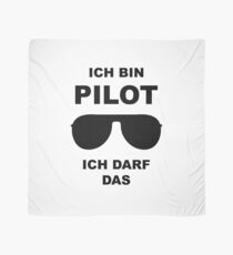 Pilot Funny saying Scarf