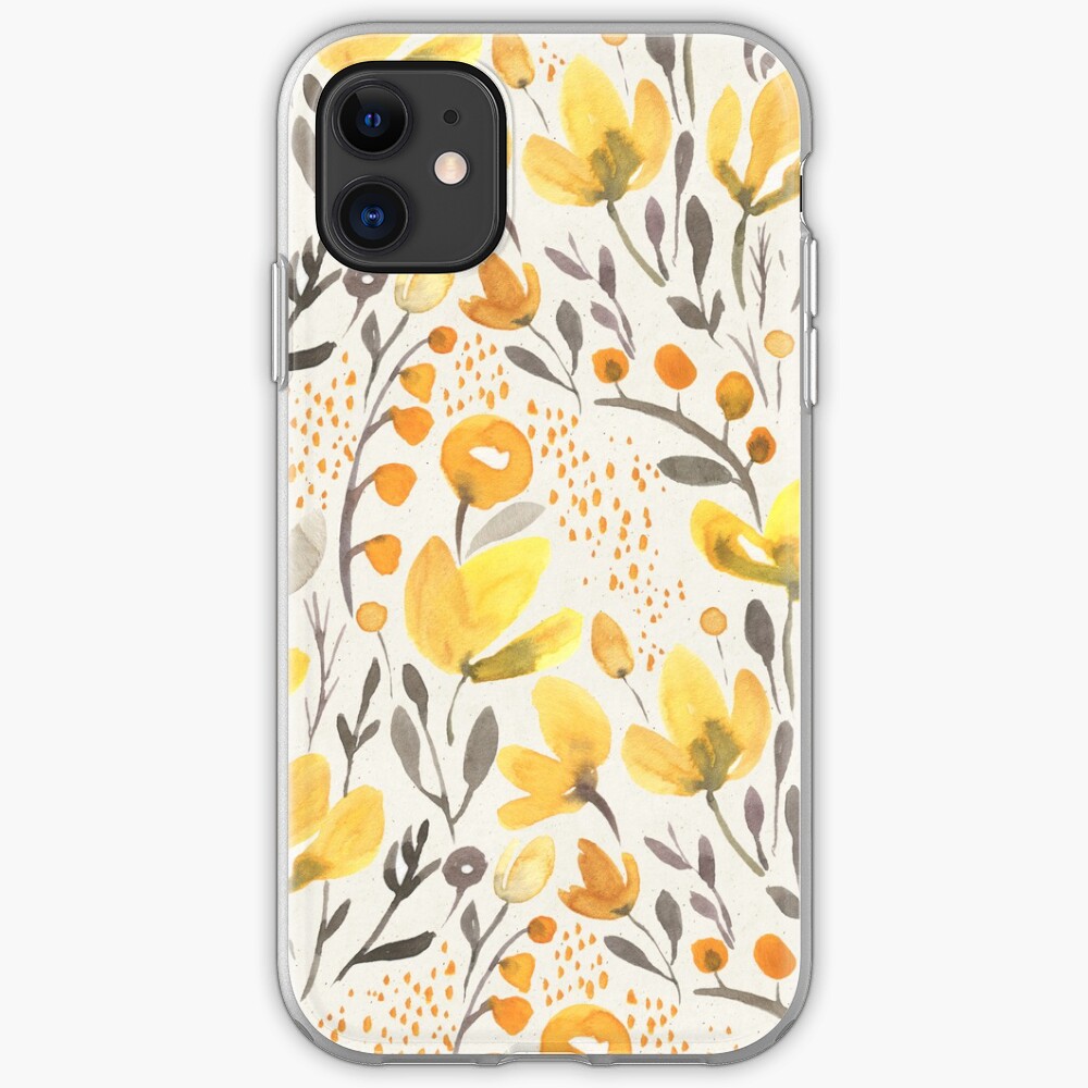 Yellow field iPhone Case & Cover