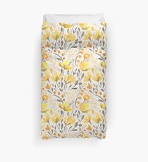 Champ jaune Housse de couette