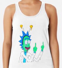 Rick Sanchez Racerback Tank Top