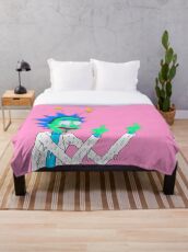 Rick Sanchez Throw Blanket