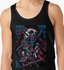 Cowboy Bebop - Blau und Pink Tank Top