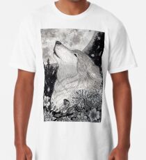Lobo lunar Long T-Shirt