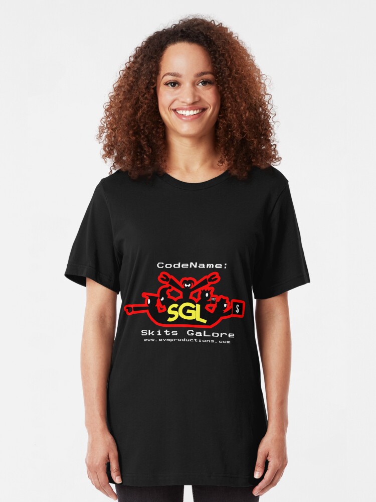 Alternate view of Codename: Skits GaLore! Slim Fit T-Shirt