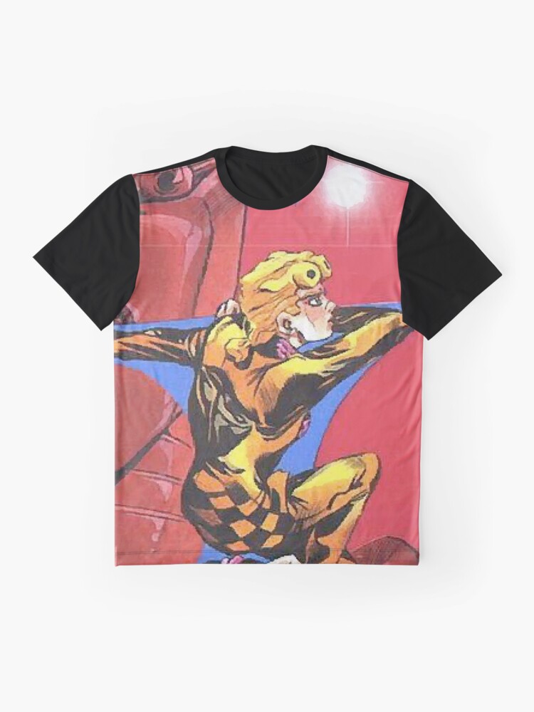 Giorno Giovanna Dabbing T Shirt By Eggowaffles Redbubble - king crimson roblox shirt