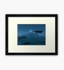 Water World Framed Print