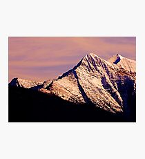 Alpine Glow Photographic Print