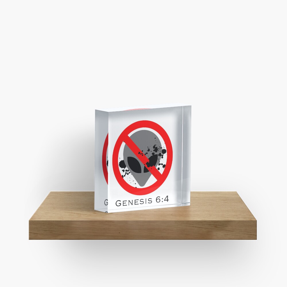 No Nephilim (Genesis 6:4) Acrylic Block
