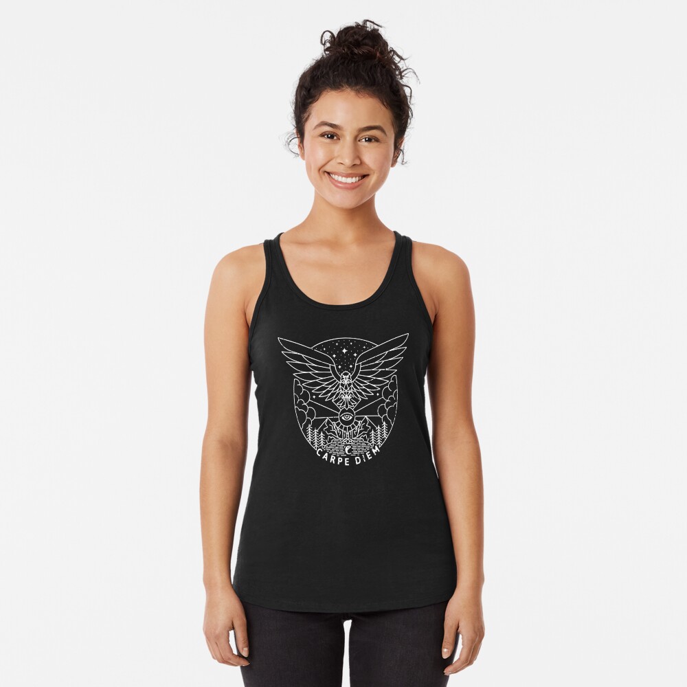 Carpe Diem Racerback Tank Top