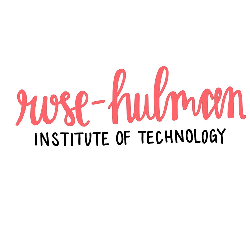  Rose Hulman Institute Of Technology Sticker By Artbyallio Redbubble